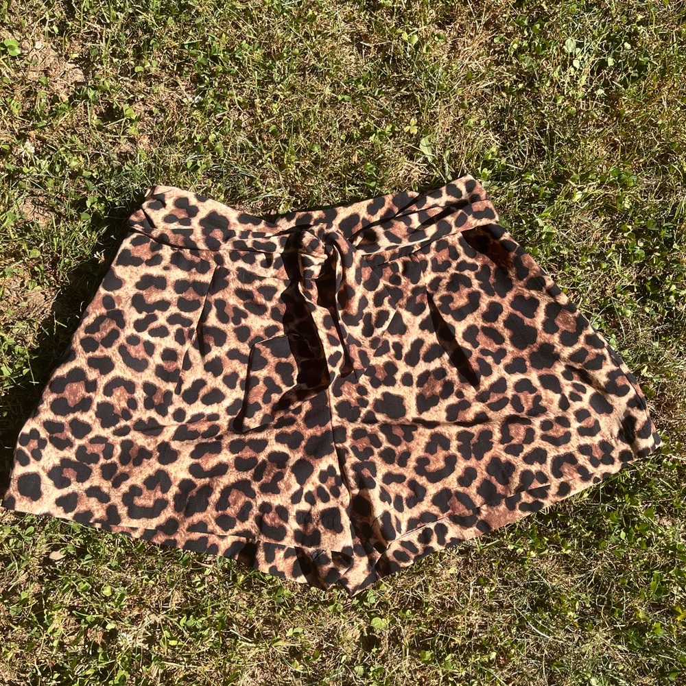 BeBop Paper Bag Waist Shorts